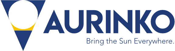 Aurinko LED logo