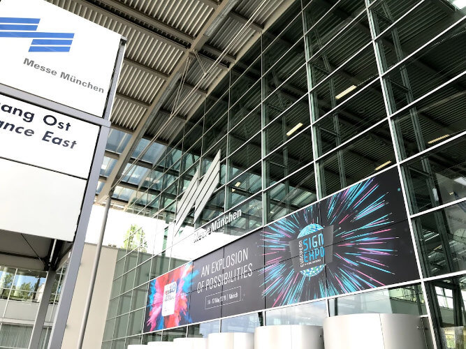 Attending Sign Expo May 2019 Munich, Germany Aurinko LED Solutions